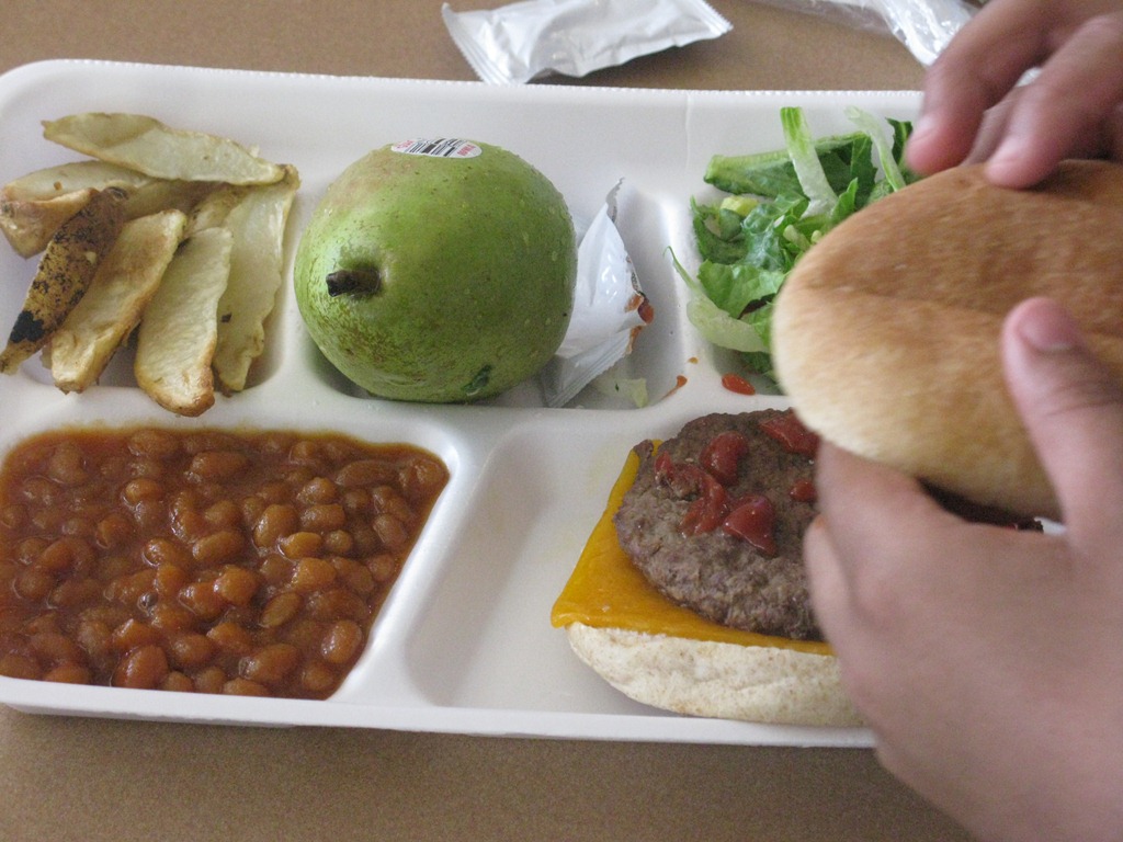 Better D.C. School Food What's for Lunch Cheeseburger or Ham & Cheese?