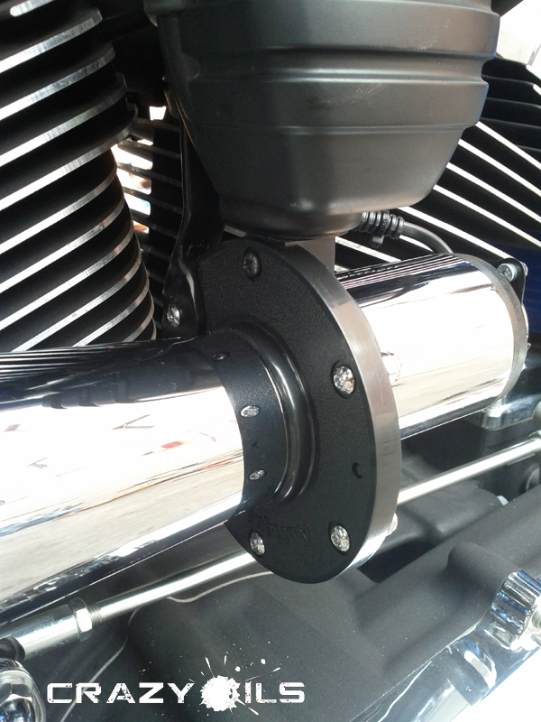 CRAZYOILS 2009 FXCWC SOFTAIL ROCKER AHOOGA HORN