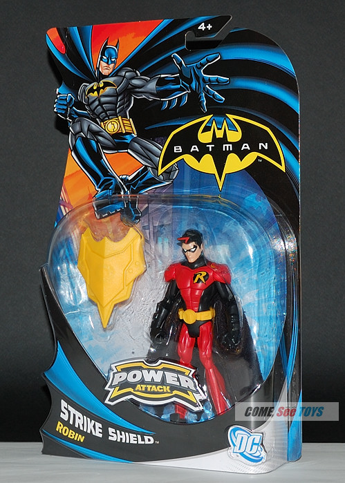 Come, See Toys: Batman Power Attack Strike Shield Robin