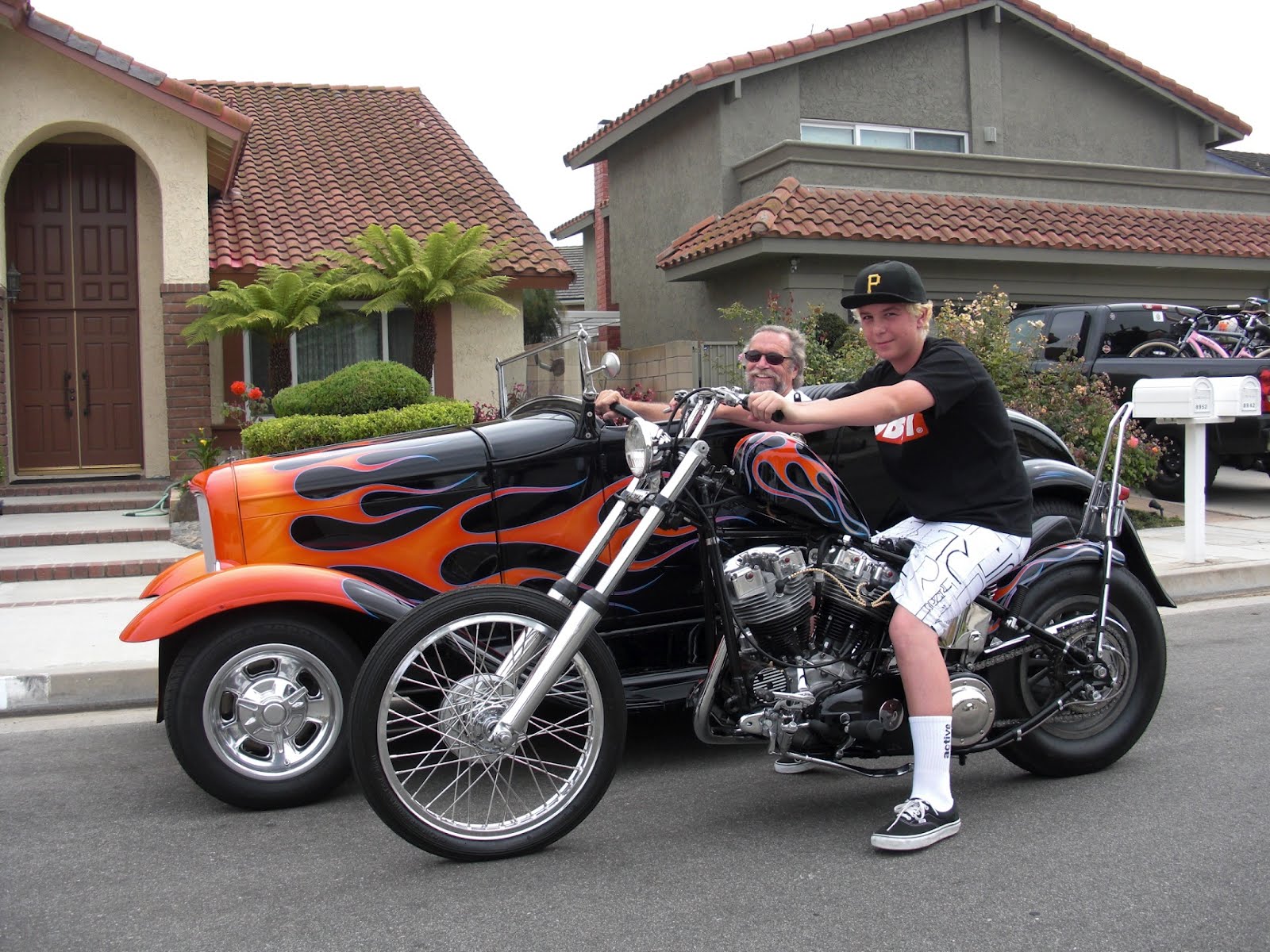 Little Joe ( Chopper Winner) Born Free Motorcycle Show