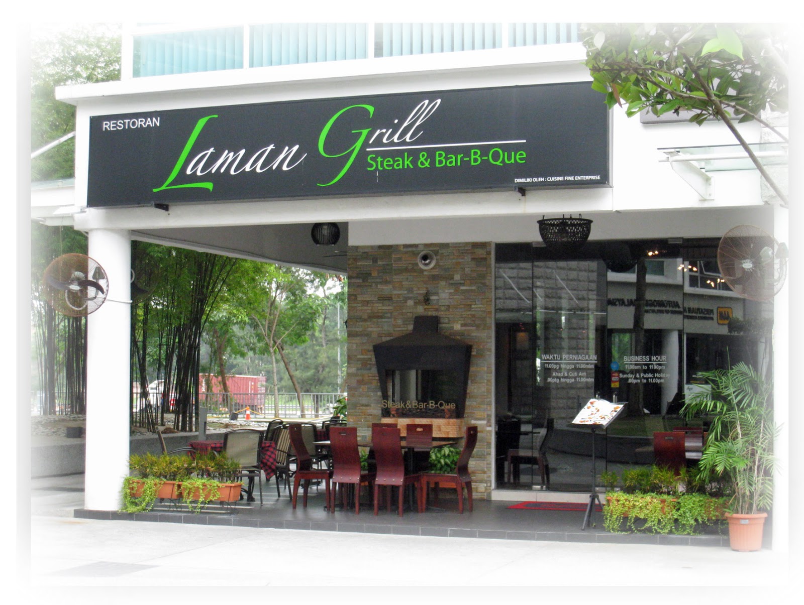 MalaysiaMytrip Restoran Chef Zubir Laman Grill