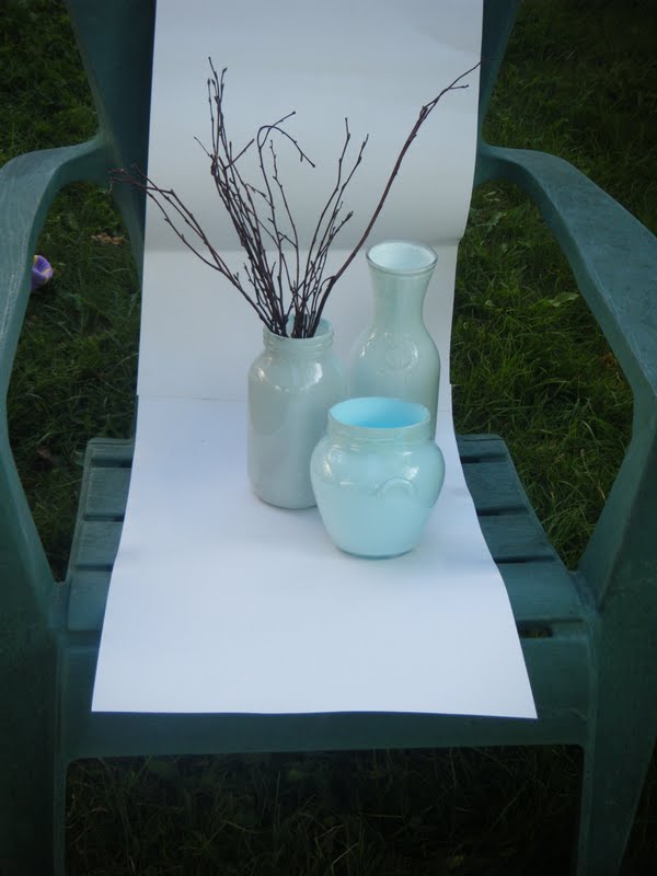 The Simple Craft Diaries: Painted Glass Jars