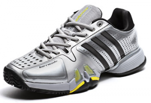 Adidas Barricad 7.0 Mens Silver/Black Tennis Shoes