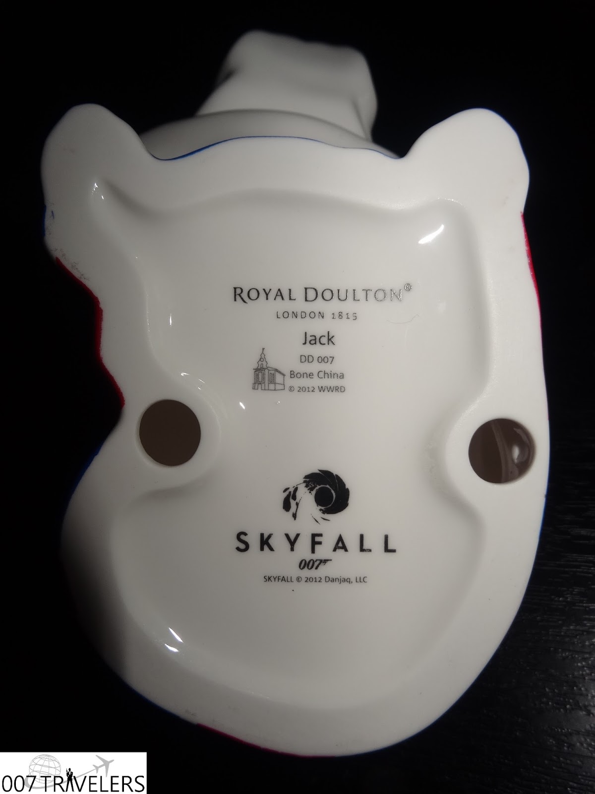 その他  DOULTON JACK DD 007 SPECTRE ROYAL DOULTON SPECTRE BULLDOG JACK Prop - JAMES BOND DD 007