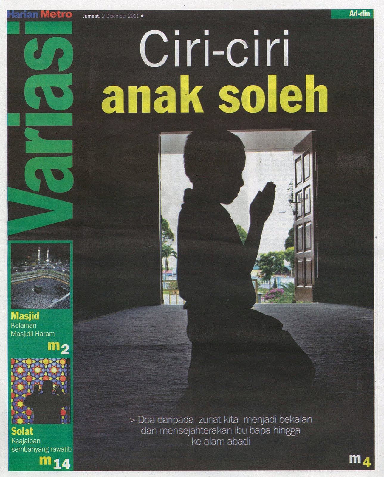 ZERO to HERO Ciriciri anak soleh