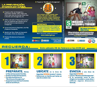 recomendaciones en caso de sismos temblores