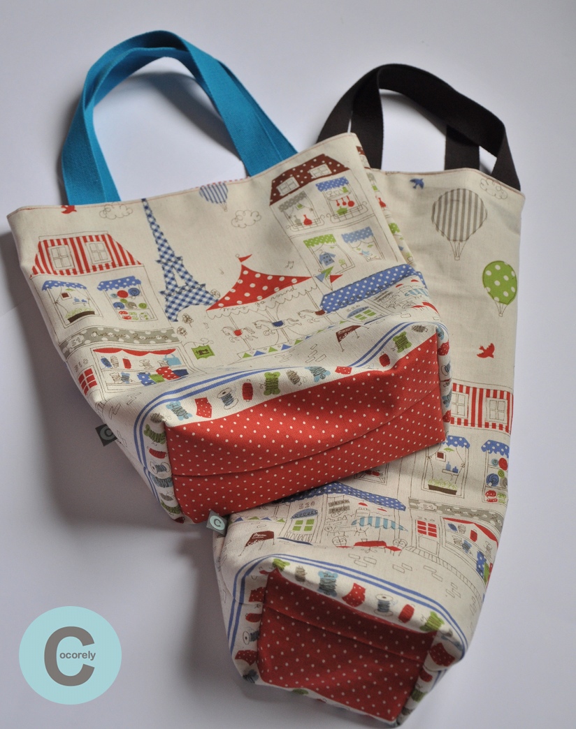 Tuto couture sac a courses