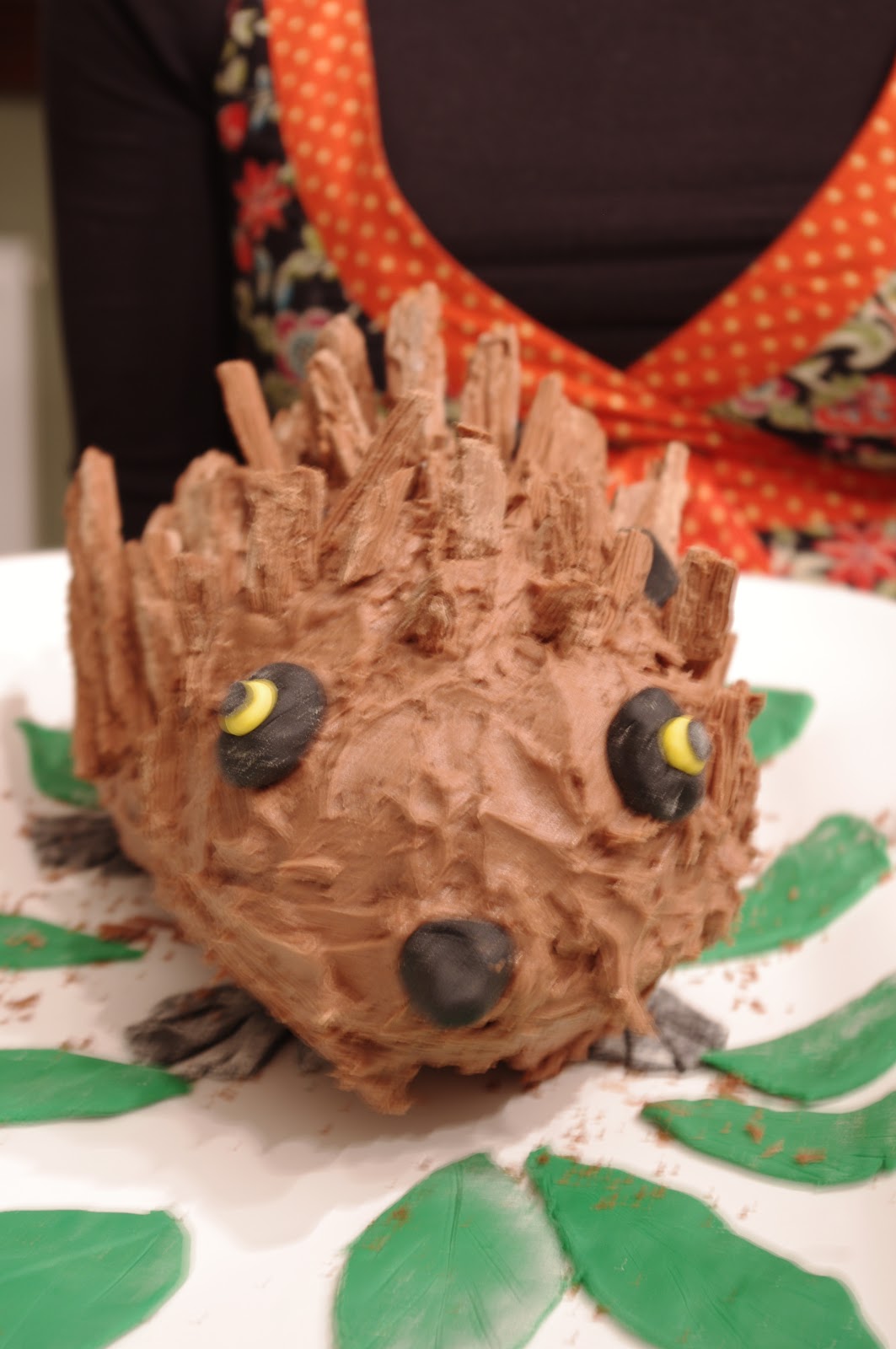 Grazing Kate: Chocolate Hedgehog Cake for Son's 10th Birthday Party