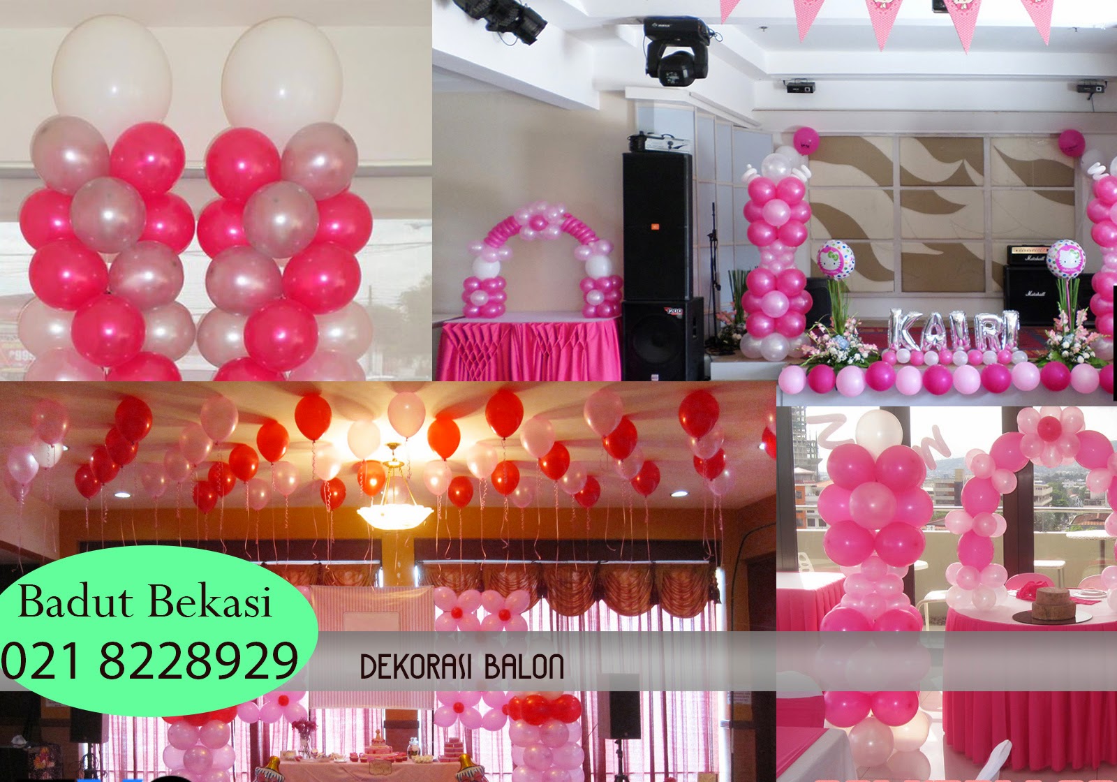 Badut Bekasi: dekorasi balon