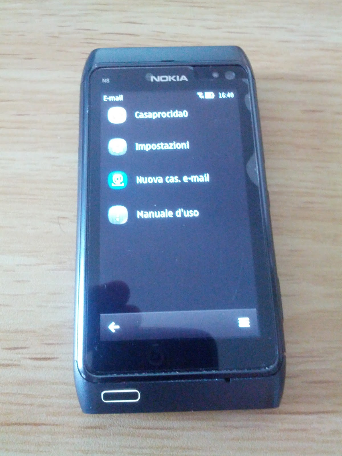 e io condivido gmail su nokia n8