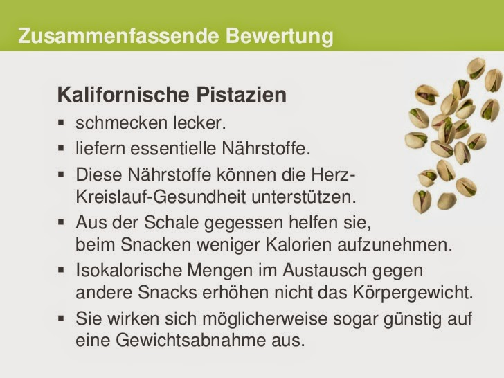Natürlich Gesund Abnehmen mit Pistazien? Wie geht das?