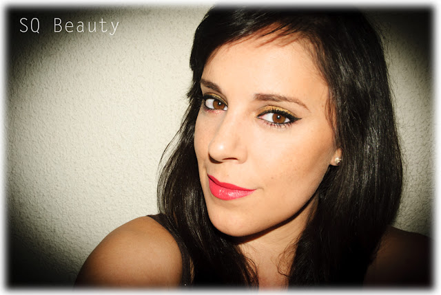Maquillaje eyeliner y contrastre, dorado, rosa, Eyeliner and contrast makeup, gold, pink, Silvia Quirós Maquillaje eyeliner y contrastre, dorado, rosa, Eyeliner and contrast makeup, gold, pink, Silvia Quirós