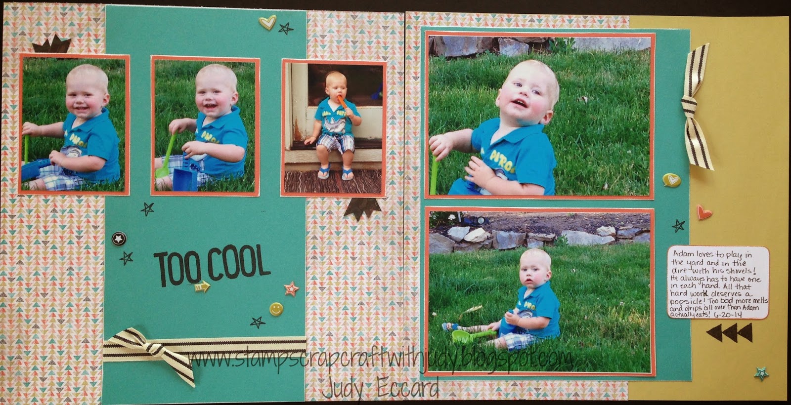 Stamp, Scrap, Craft with Judy Chalk It Up!