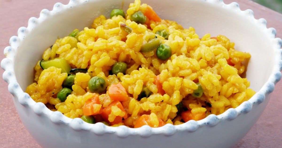 Las Recetillas de Mónica: Arroz con verduras al curry