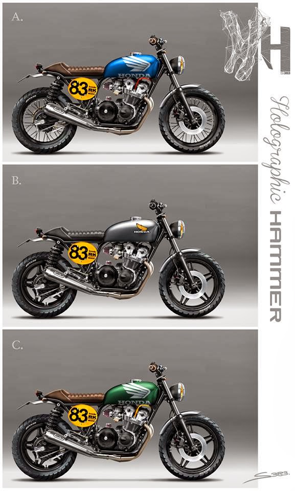 Racing Cafè Cafè Racer Concepts Honda CB 750 1983 Scrambler 2 by