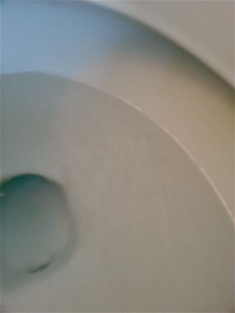 remove lime scale buildup in toilet