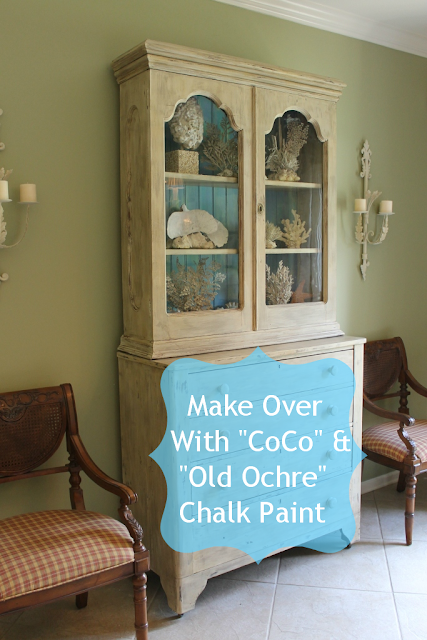 Old Ochre chalk paint