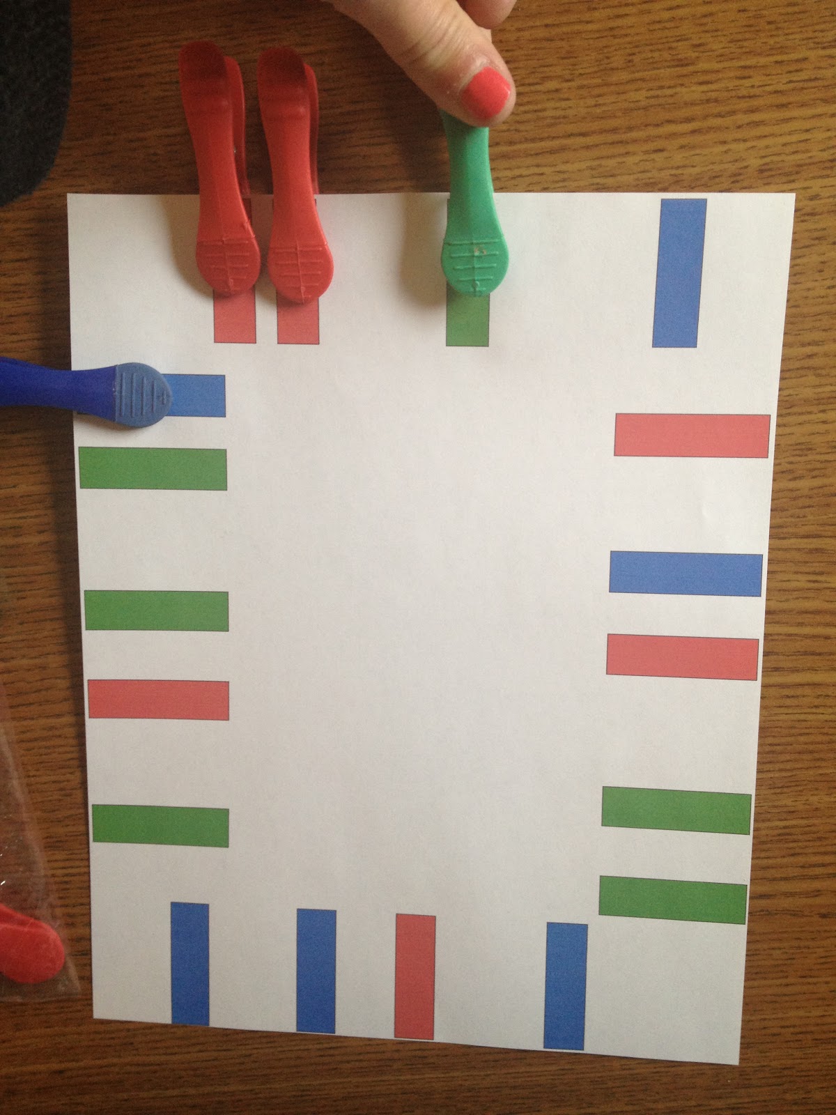 Autism Tank Color Matching Work Task