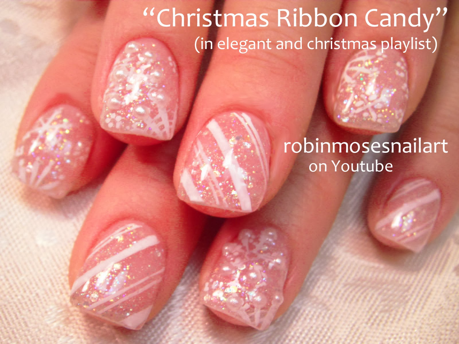Robin Moses Nail Art christmas nails, christmas nail art, cute