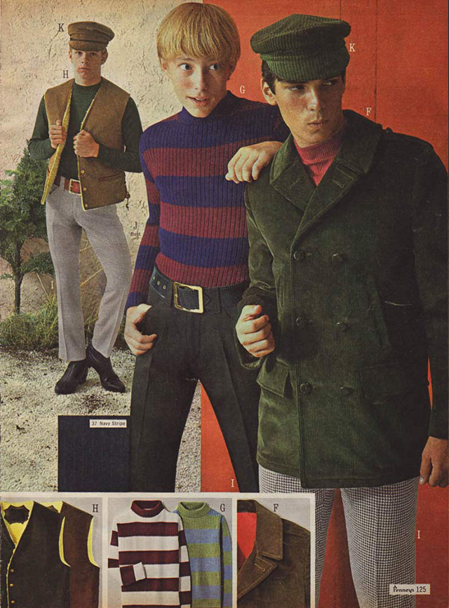 Men’s Fashion Ads from Catalogs in the 1960s vintage everyday