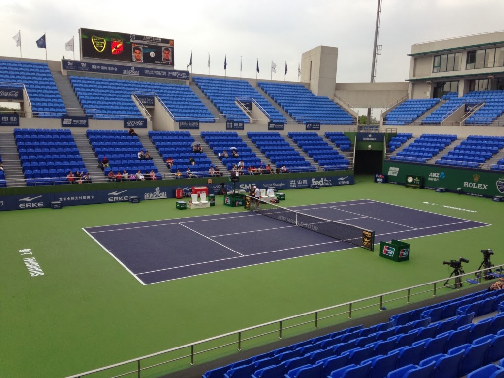 Prof. Ednei Torresini Gaúcho em alto mar!!!! ATP Shanghai de Tênis