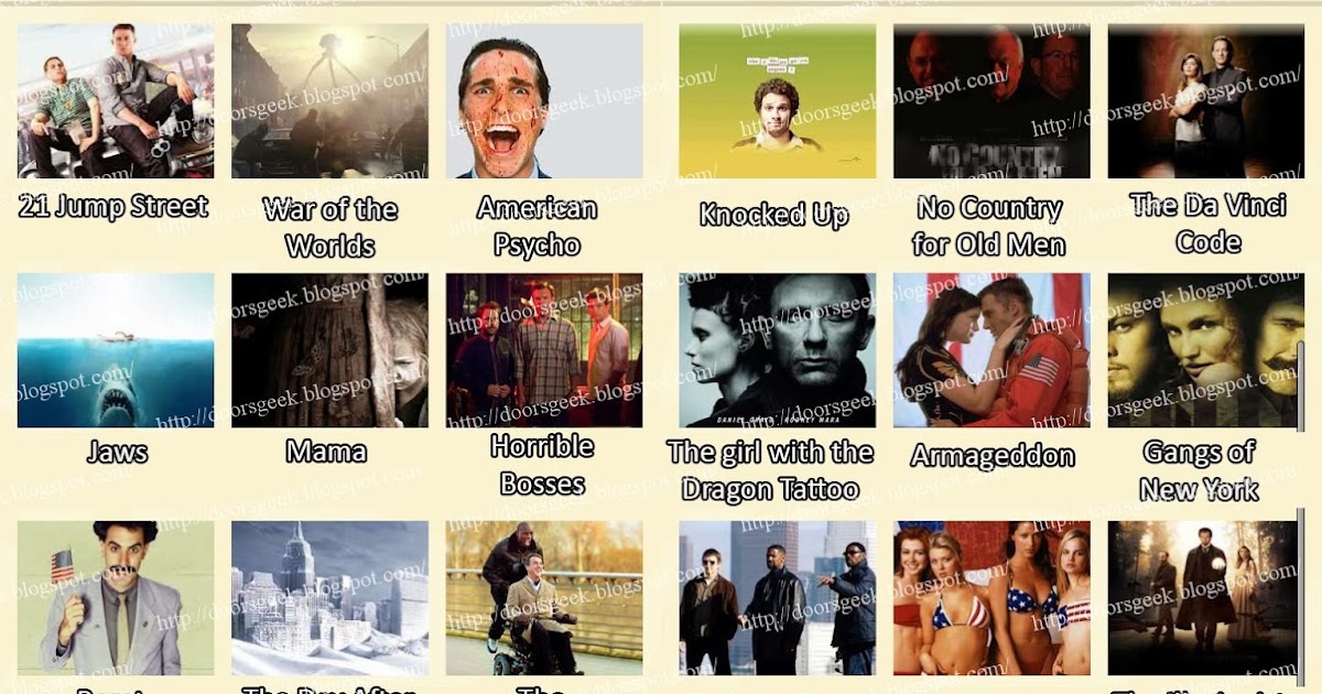 Movie Quiz Ultimate Level 3 Answers Doors Geek