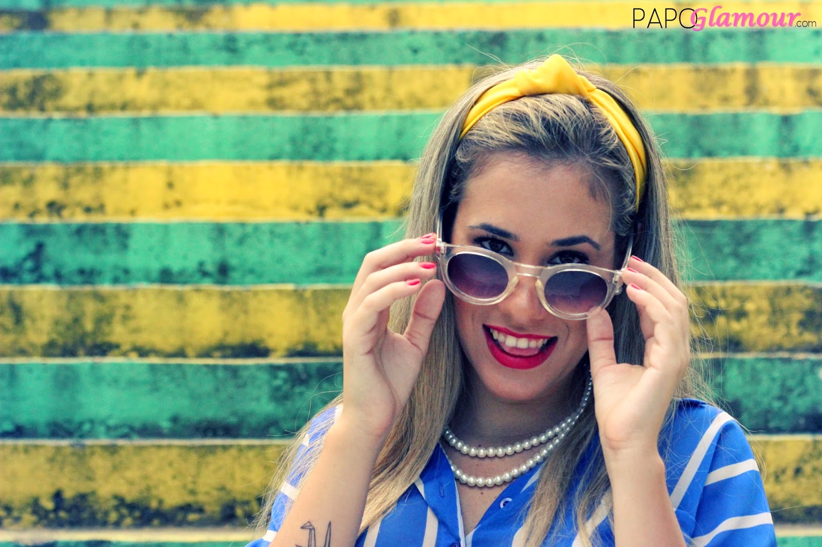 Look do dia : Verde amarelo e uma pitada de amor !! 15