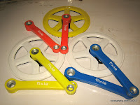 Color Crank Shaft for Fixie