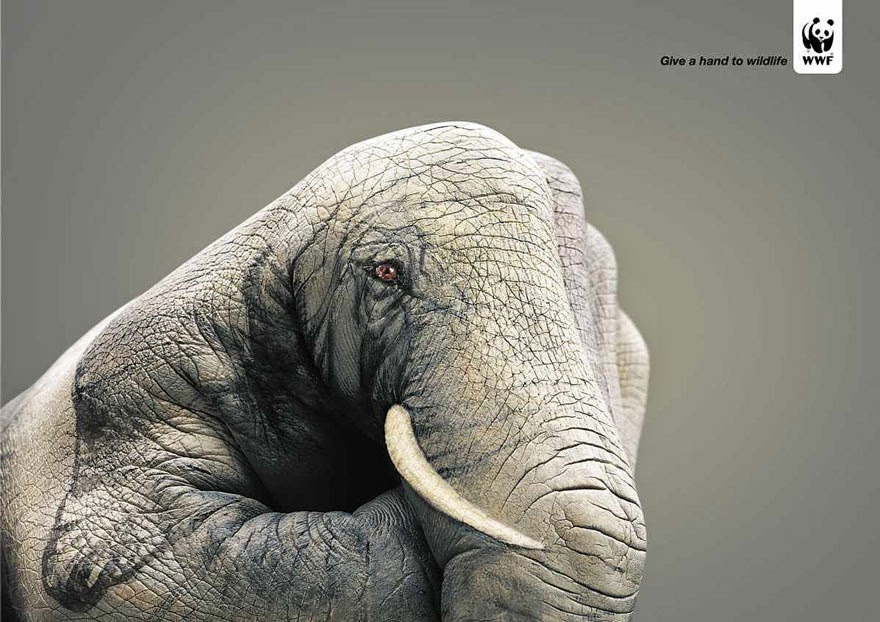 WWF: Give A Hand To Wildlife - 33 Powerful Animal Ad Campaigns That Tell The Uncomfortable Truth WWF: Give A Hand To Wildlife - 33 Powerful Animal Ad Campaigns That Tell The Uncomfortable Truth