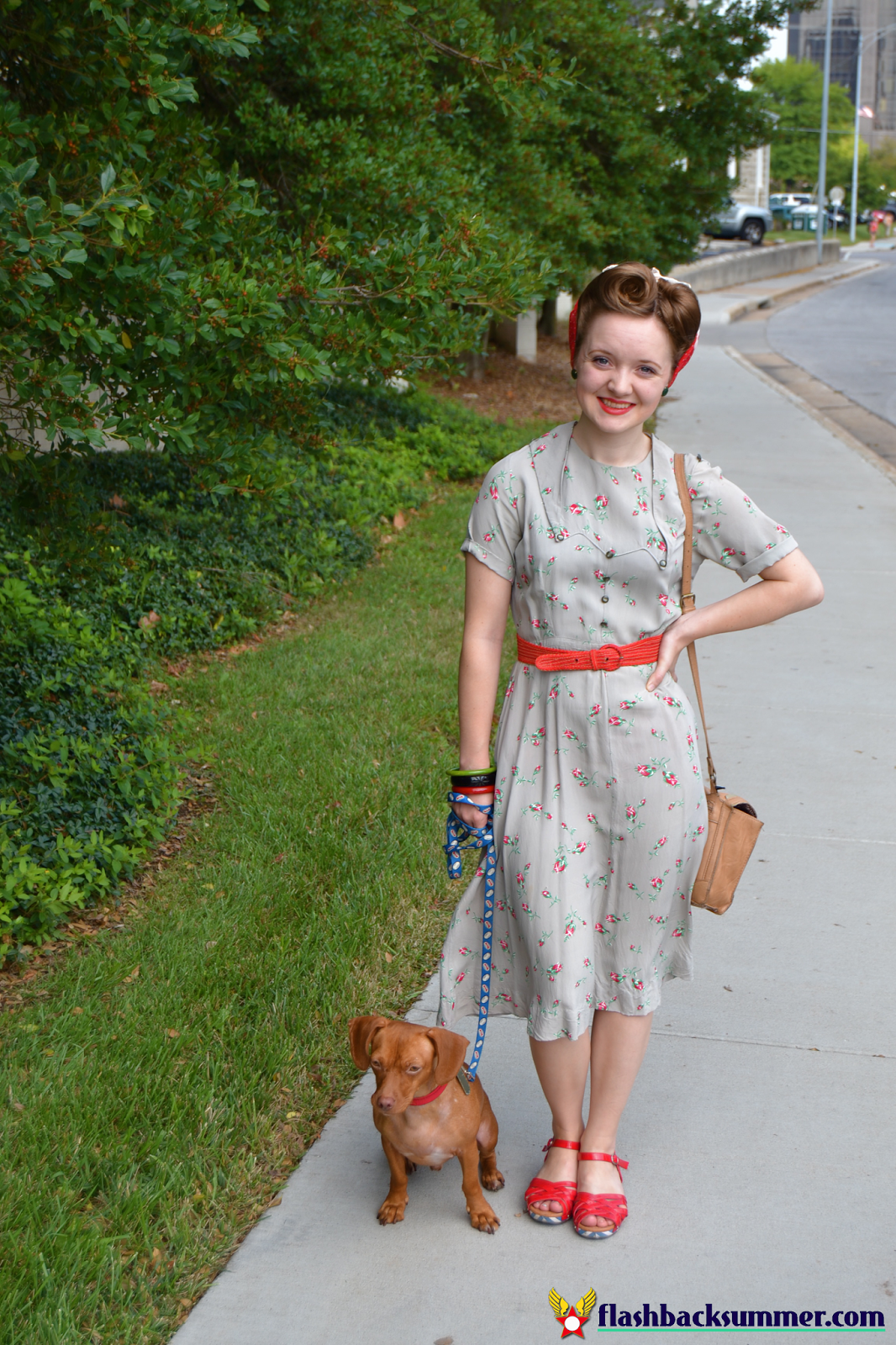 Flashback Summer: Cider Days 2014, Springfield Missouri, 1940s vintage outfit