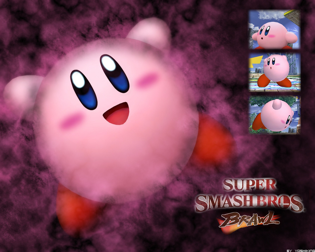 Kirby Face Wallpaper