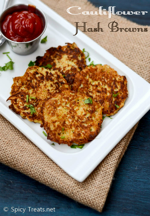 Cauliflower Hash Browns