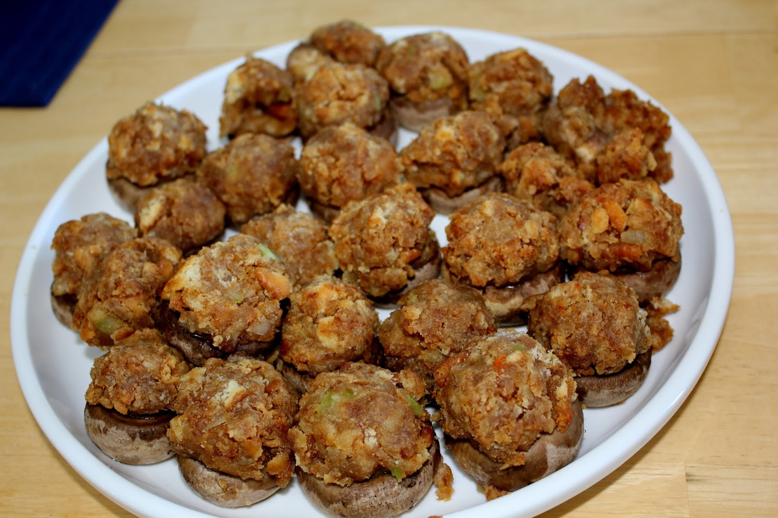 A Busy Working Woman Finds Time to Cook! Crab Meat Stuffed Mushrooms