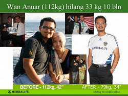 TURUN BERAT BADAN 33KG