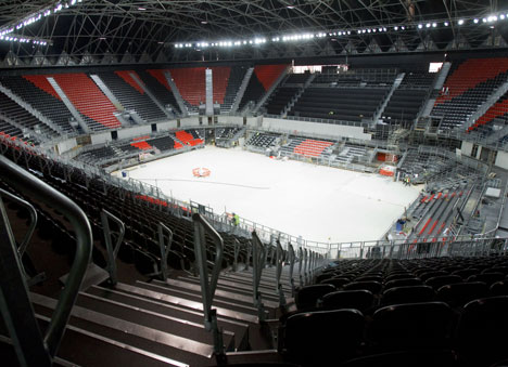 The London Basketball Arena is