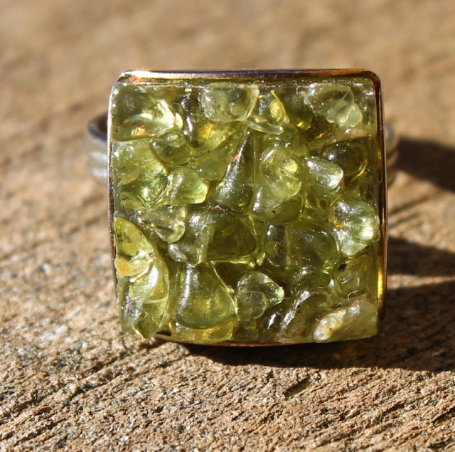 Vintage Peridot Ring #peridot #august #vintage #ring