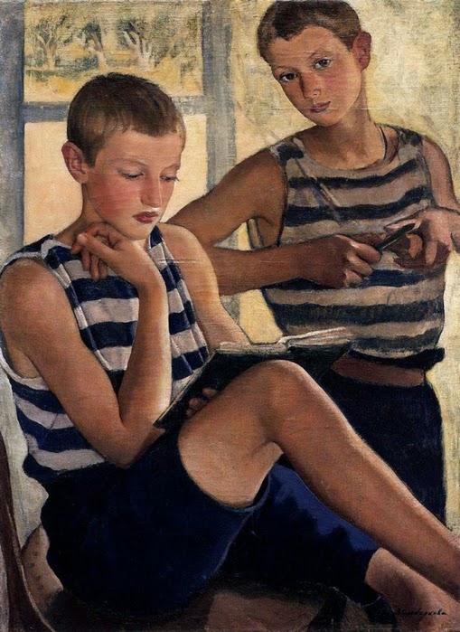 Дети в живописи Зинаиды Серебряковой (1884-1967)