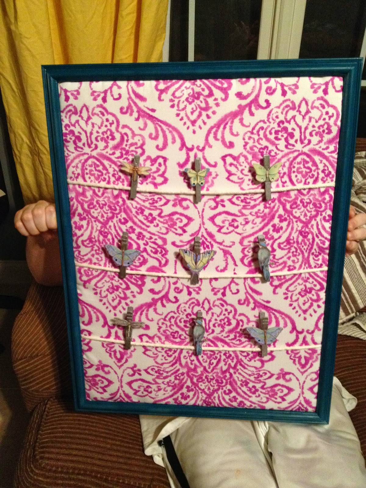 CopyThat Clothes Pin Board is complete