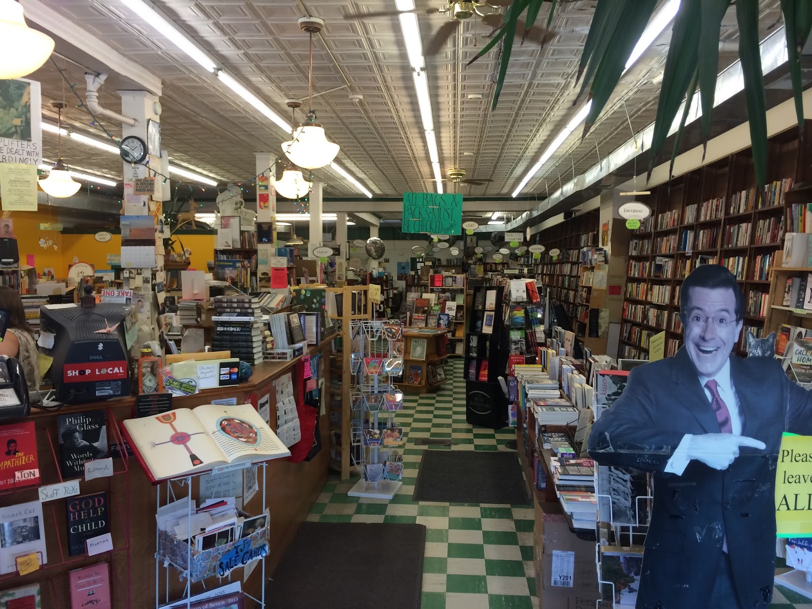 The Indie Bob Spot Talking Leaves Books Buffalo, NY