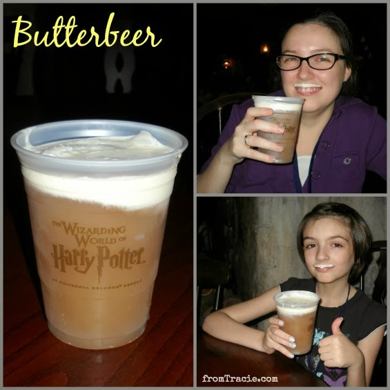 Butterbeer at Wizarding World of Harry Potter