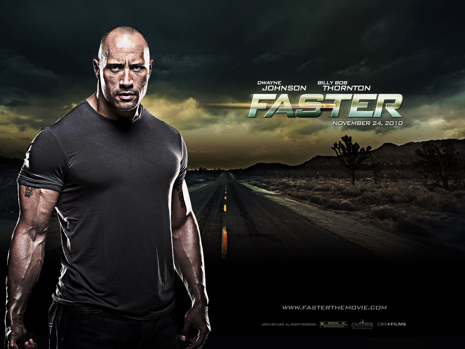 Dwayne Johnson (The Rock) #1 - Faster:Desktop Wallpapers
