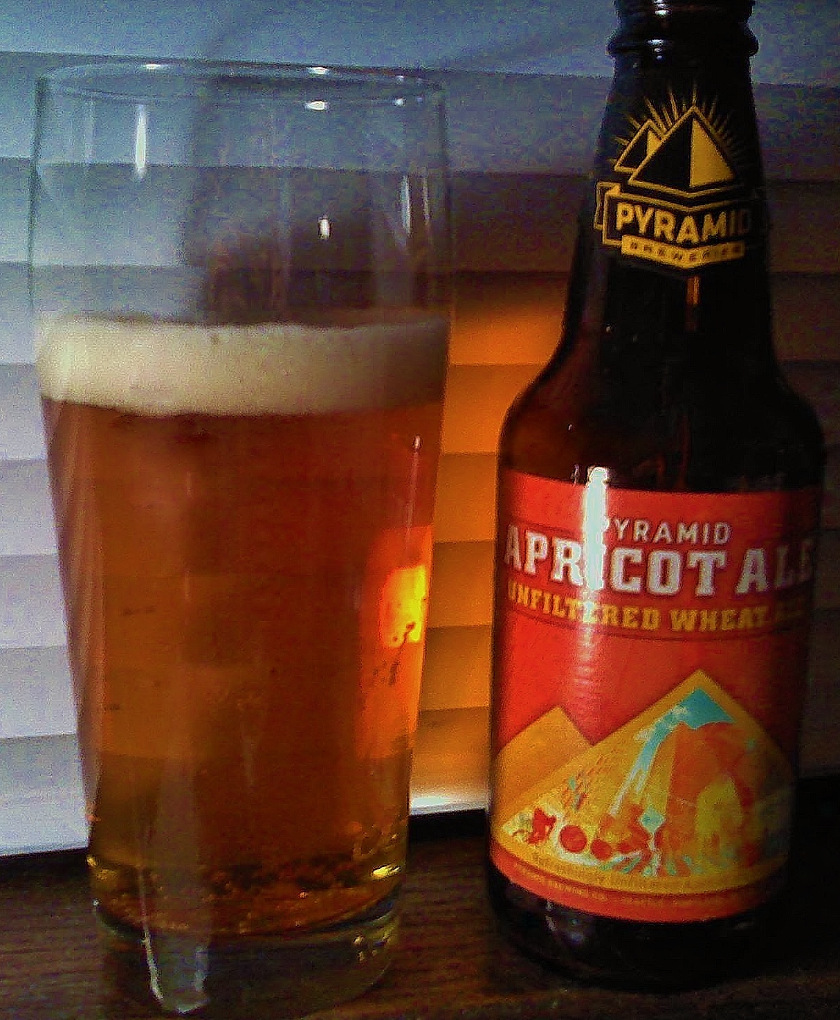 The Beer Review. Apricot AlePyramid Breweries