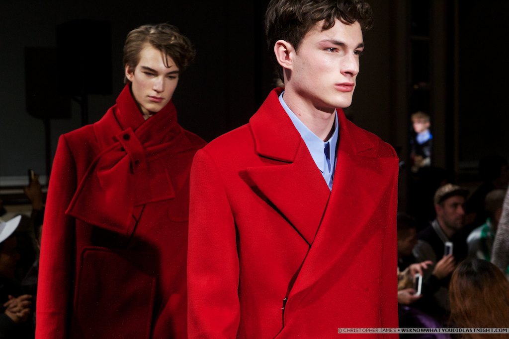 Male Model Otaku Duncan Proctor Fall/Winter 201415 【Paris/Milan