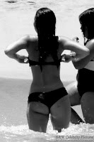 B&W pictures of Demi Lovato,wearing sexy bikini, in Mexico picture 2