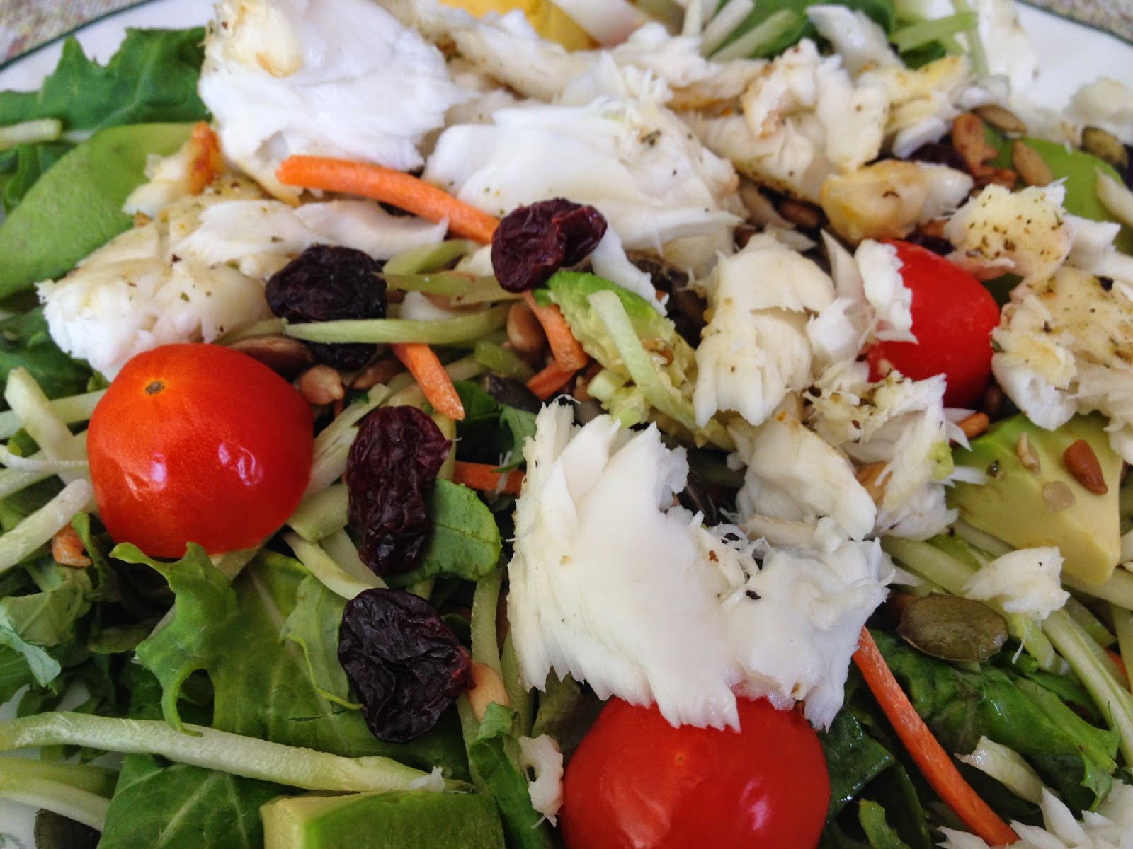 The Simple Life Grilled Tilapia Salad