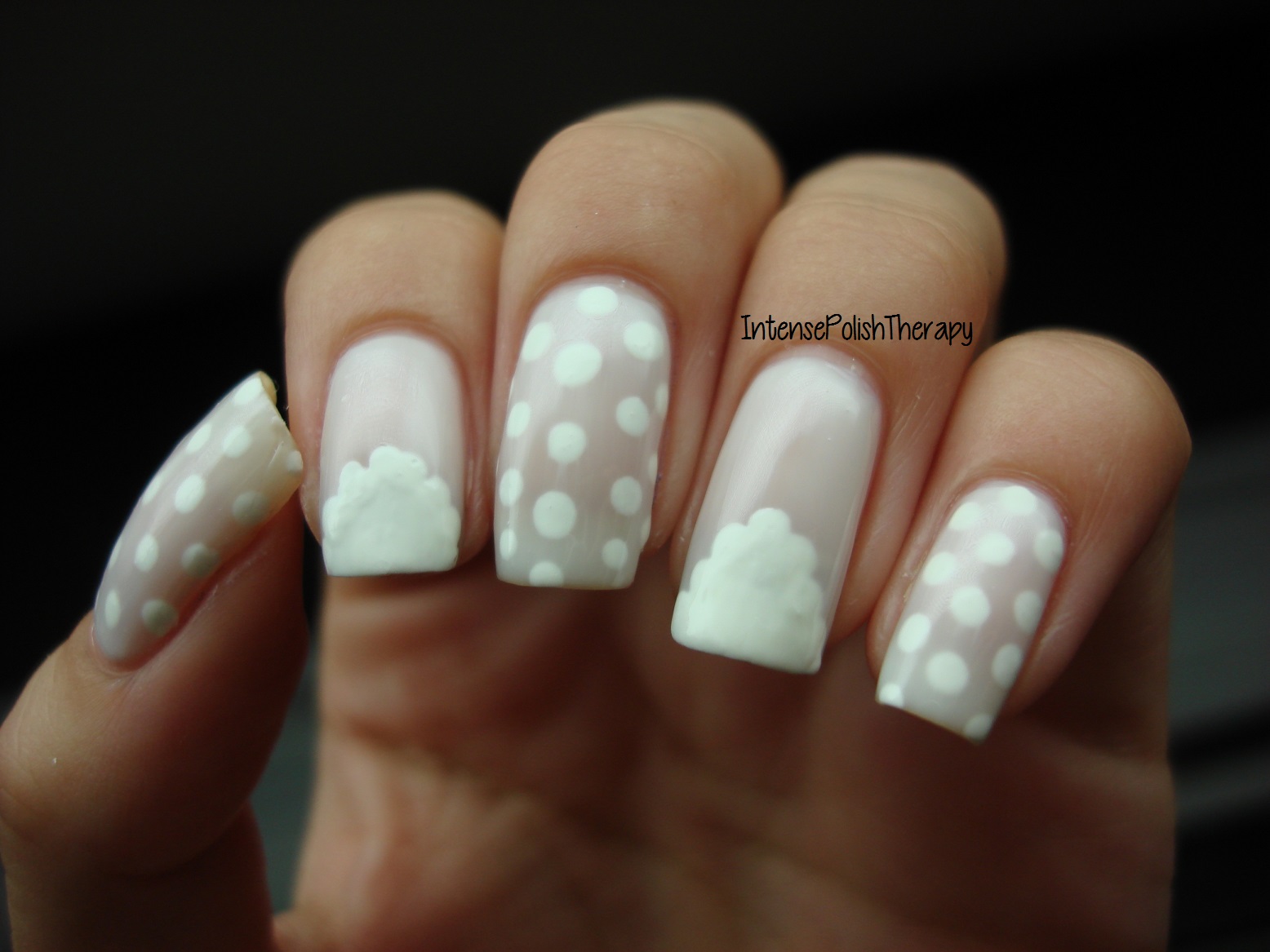 Easy White Nail Designs - wide 6