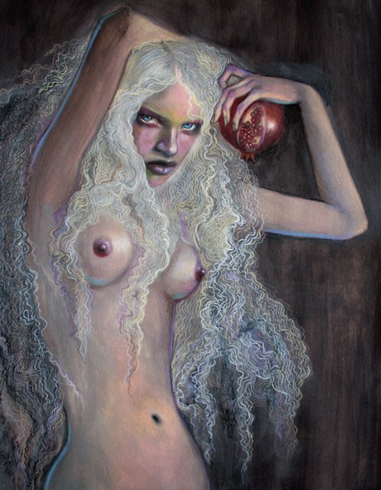 Jel Ena pinturas sensuais eróticas fantasia surrealismo