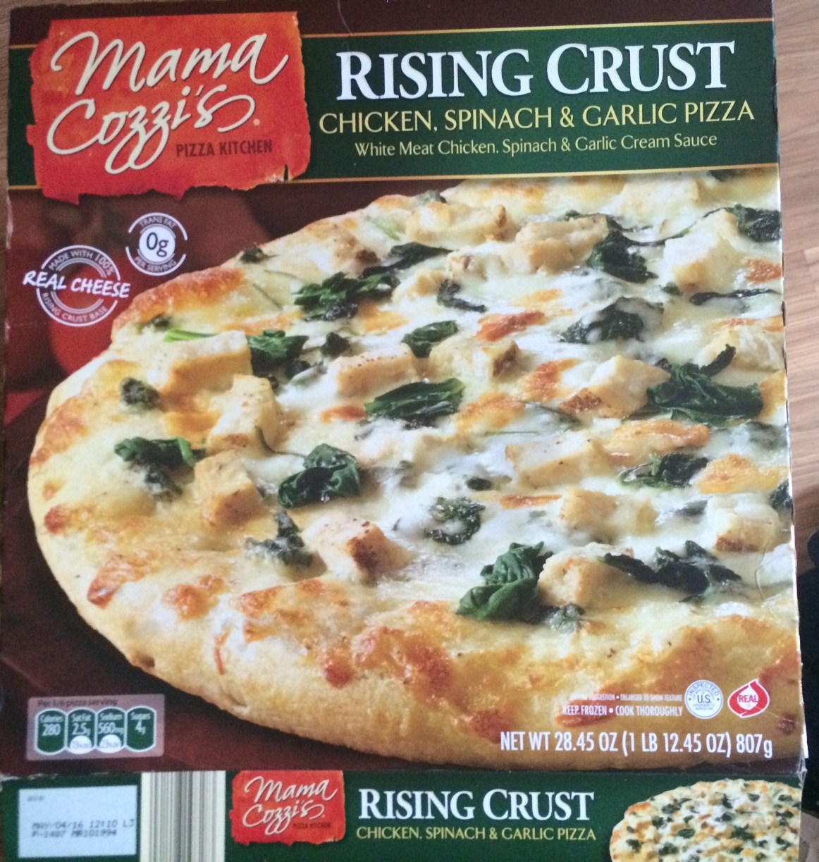 Budget Food Review Mama Cozzi's Rising Crust Pizzas Four Cheese and