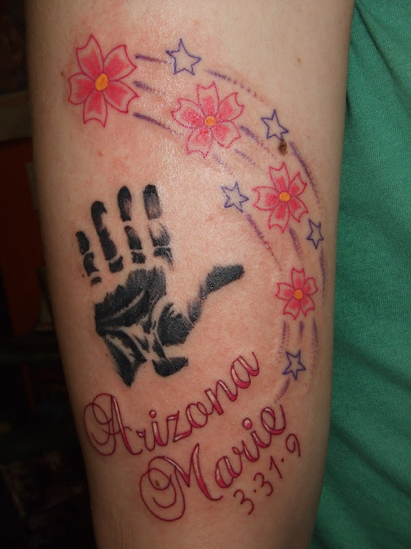 Handprint Tattoo Ideas
