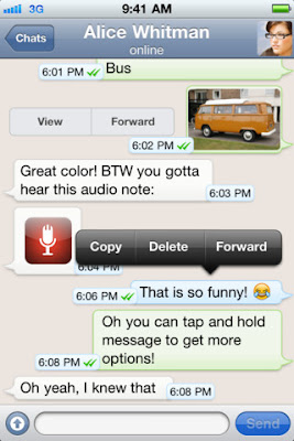 WhatsApp Messenger for iPhone WhatsApp Messenger for iPhone